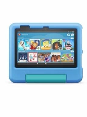 Amazon Fire HD 10 Tablet in Blue and Teal